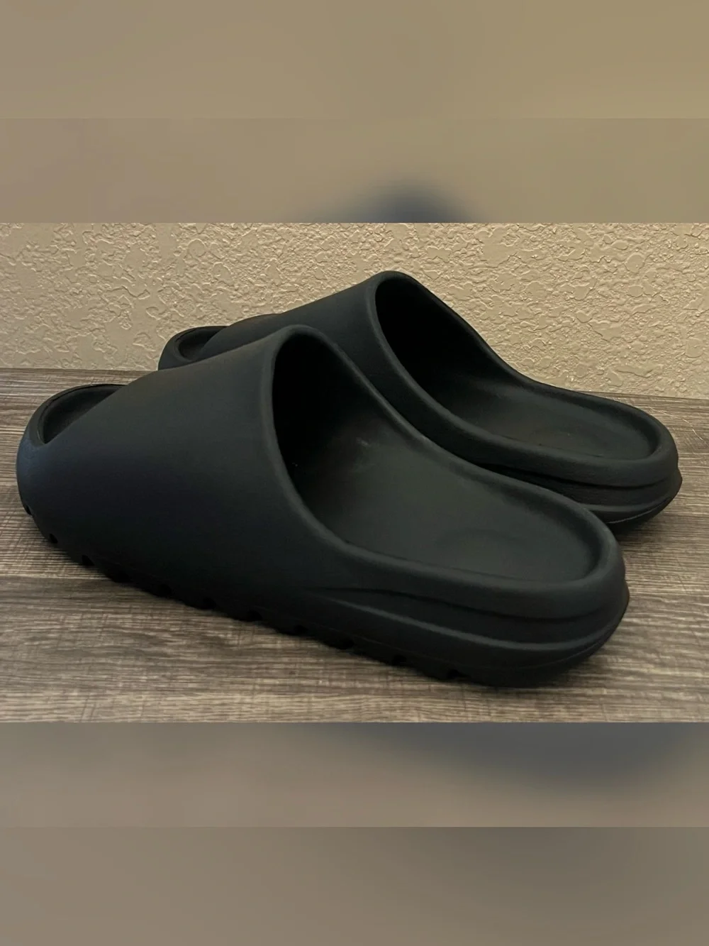 Yeezy YS-01 Black Color Slides Men’s Size-10